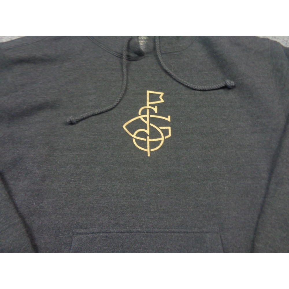 Seamus Golf Hoodie M Gray Fleece Sweatshirt Logo Portland Golf Club - Picture 3 of 10